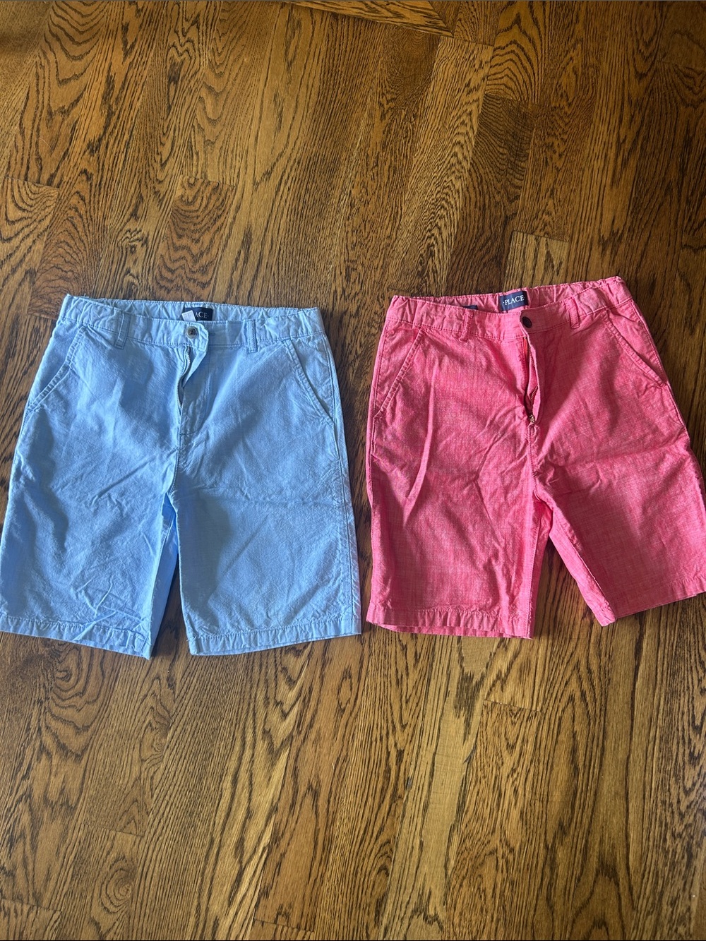 The Children's Place Blue and Pink Shorts - 2-Pack